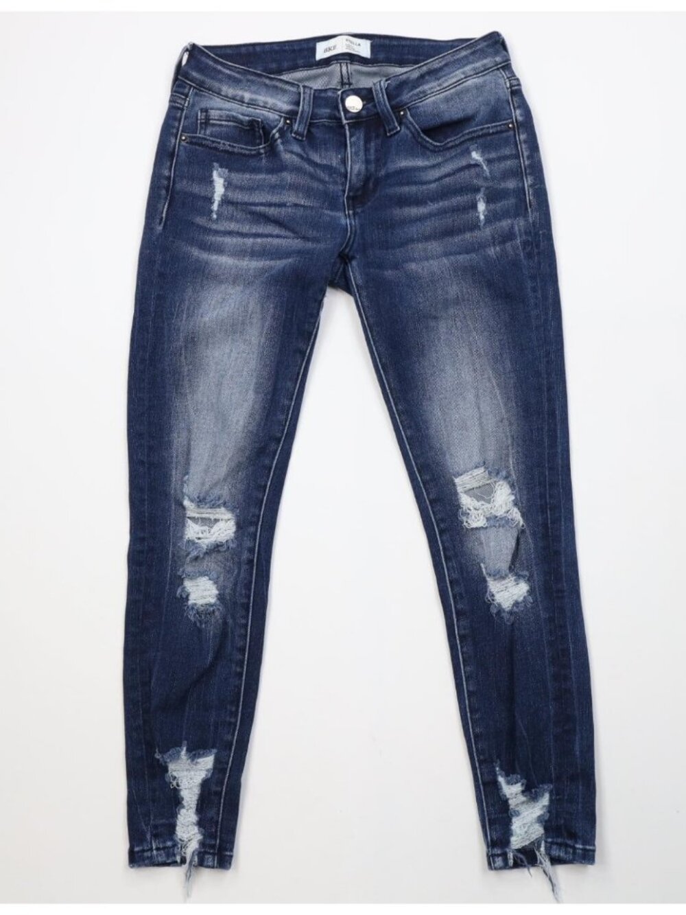 Buckle BKE Womens 25 Stella Slim Fit Low Rise Ankle Skinny Leg Jeans Stretch